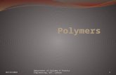 Polymers Lec 2