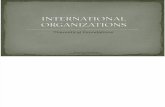 International Organizations Theory