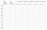Weekly timetable template (15 minute breakdown)