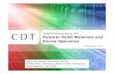 p Oled Materials Device Operation