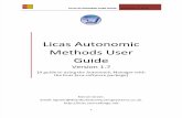 Licas Autonomic Manager User Guide