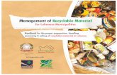 Management of Recyclable Material for Lebanese Municipalities