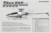 T-rex 600 NP manual