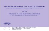 Memorandum of Association IIM Bangalore