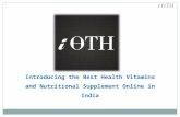 Best Health Vitamins and Nutritional Supplement Online in India