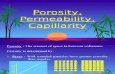 Permeability Porosity Capillarity Notes
