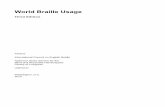 World Braille Usage Third Edition