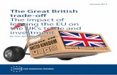 Impact on trade of UK leaving EU