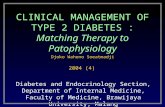 Clinical Management  Type 2 Diabetes