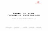 Radio Access Network Planning Guidelines v2