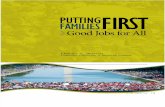 Putting Families First: Good Jobs for All