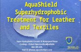 AquaShield Superhydrophobic Treatment for Leather and Textiles