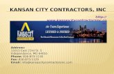 Kansas City Contractors Inc. | Roofing Services