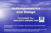 Anthropometrics and Design