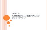 Anti-counterfeiting in Pakistan