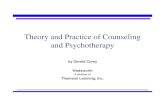 theory of practie of counseling and psuchotheraphy