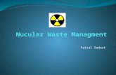Nucular Waste Managment