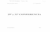 Cosentino. Conferencias 29 y 32
