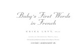 Babys First Words French ParentGuide