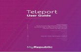 MyRepublic Teleport User Guide