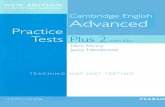 Advanced Practice Tests Plus 2