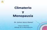 Climaterio y Menopausia