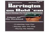 Harrington on Hold'Em (Volume 3; The Workbook) (Dan Harrington)