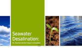 Seawater Desalination: An Environmental Impact Analysis