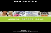 Annual Report Moleskine 2012