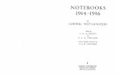 Ludwig Wittgenstein-Notebooks, 1914-1916-University of Chicago Press (1984)
