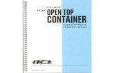 Guide for Open Top Container Equipment Inspection.