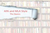 MLA and APA Style_The Basics