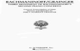 Grainger - Concert Transcription - Rachmaninoff - 3th Movement of Second Piano Concerto