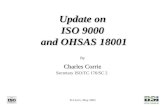 Update on ISO 9000 and OHSAS 18001, SII, 2005-05, C Corrie.ppt