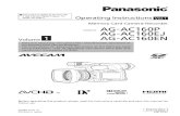 Panasonic AG-AC160 Basic