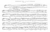 Ballade No 1 in g, Op 23