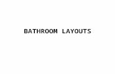Bathroom Layouts