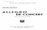 Sporck Allegro Concerto clarinet