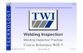 TWI Welding Training