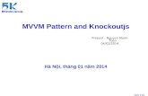 TVT_Training. MVVM Pattern and Knockoutjs.v20140104.2