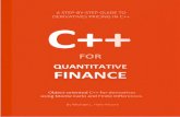 Cpp Quant Finance eBook 20131003