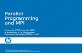 Parallel Programming and MPI