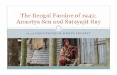 Amartya Sen and Satayajit Ray_The Bengal Famine of 1943