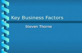 Key Business Factors