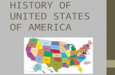 History of United States of America