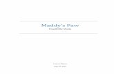 Sample Feasibility Study-Maddys Paw