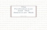 The Prohibition and the American Mob