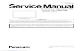 Panasonic Service Manual TC-P65VT30