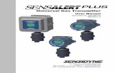 SensAlert Plus Manual- Tranmisor Analiticco de Gases NASH