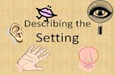 Describing the Setting – English